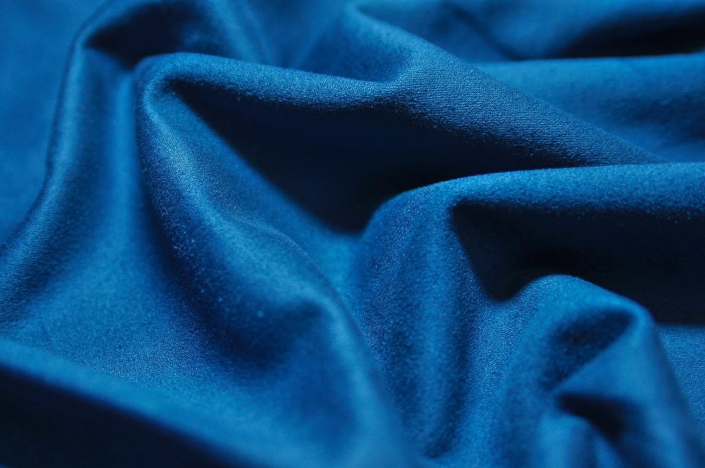 замша на трикотаже индиго замша на трикотаже индиго